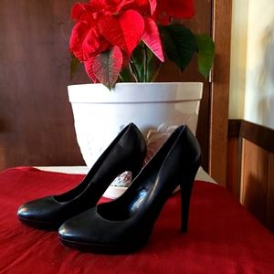 ALDO Genuine Leather high black Pumps sz 38